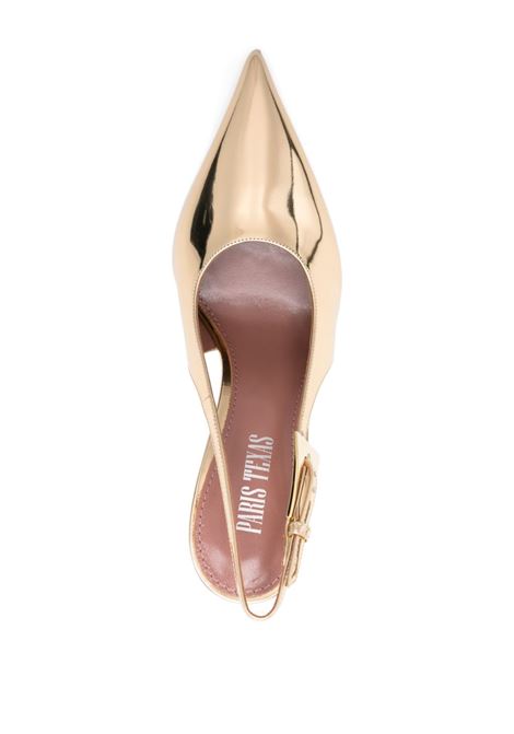 Gold jessica slingback 105 pumps Paris texas - women PARIS TEXAS | PX1345XNPMRGLD